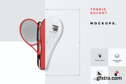 Tennis Racket Mockups