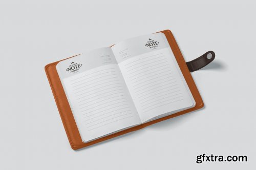  Leather Notebook Mockups