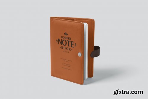  Leather Notebook Mockups