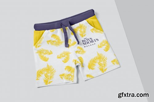 Boys Shorts Mockups