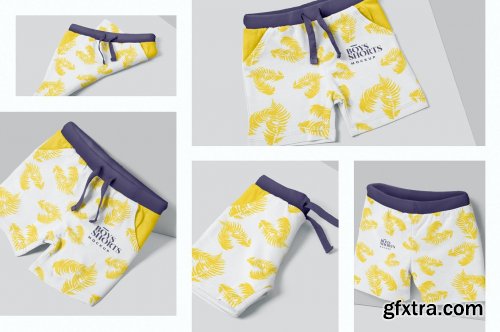 Boys Shorts Mockups