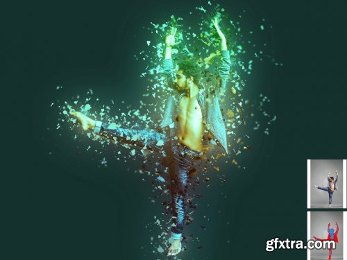 CreativeMarket - Paper Cut Dispersion PS Action 6045961