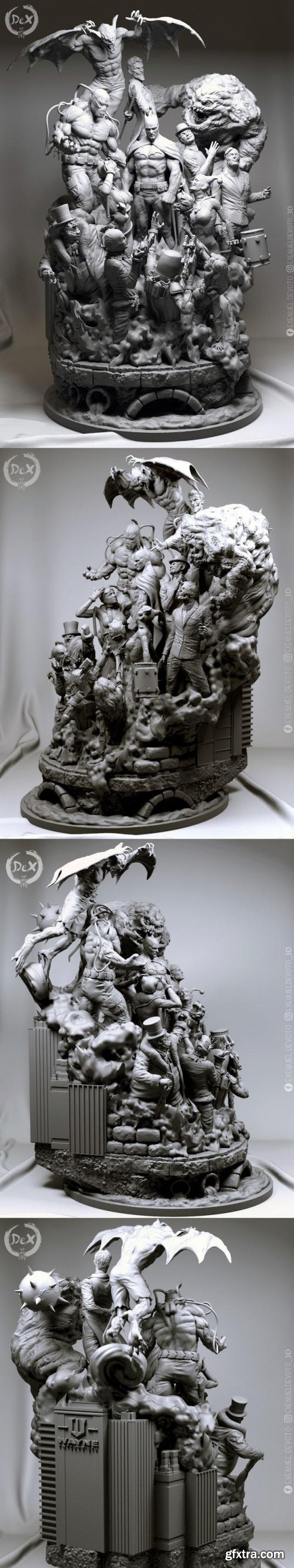 Batman Sanity – DC Comics – 3D Print Model