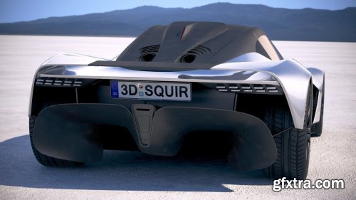 Aston Martin Valhalla 2020 3D model