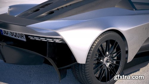 Aston Martin Valhalla 2020 3D model