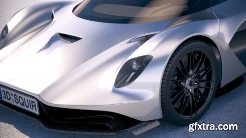 Aston Martin Valhalla 2020 3D model