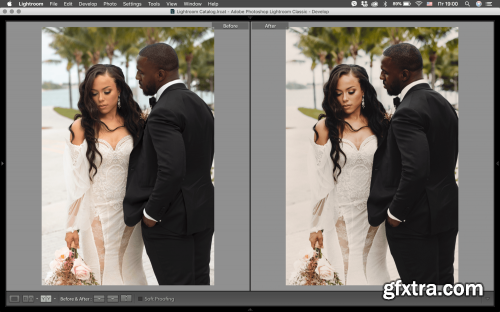 IVASH Studio - Wedding MIAMI - 1 GOLD Skin Lightroom Preset 