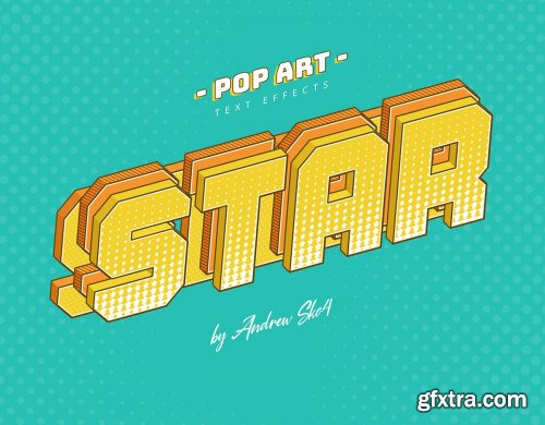 GraphicRiver - Sliced Pop Art - Text Effects 25720269