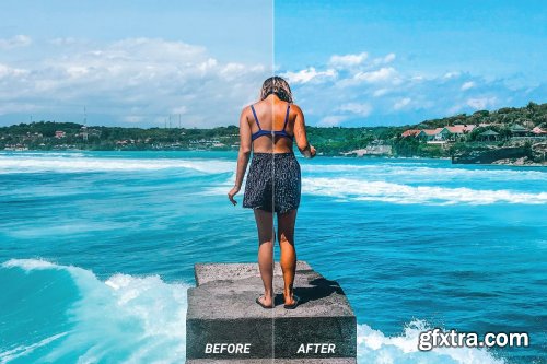 Tropical Mobile and Desktop Lightroom Presets