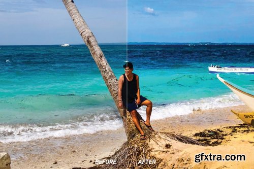 Tropical Mobile and Desktop Lightroom Presets