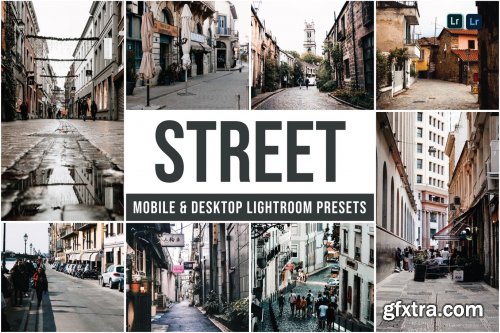 Street Mobile and Desktop Lightroom Presets