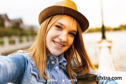 Selfie Mobile and Desktop Lightroom Presets