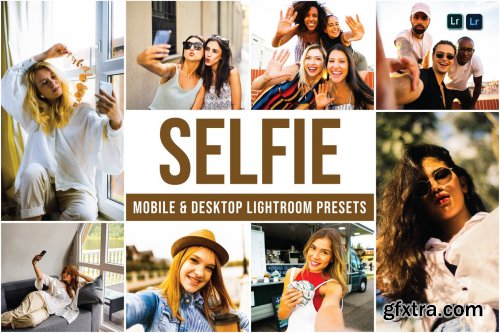 Selfie Mobile and Desktop Lightroom Presets