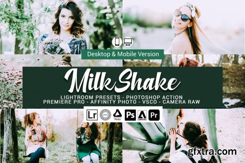 CreativeMarket - Milk Shake Lightroom Presets 5157313