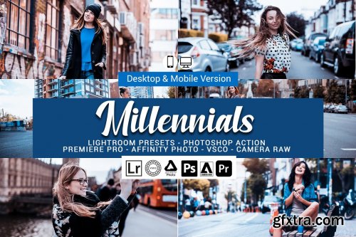 CreativeMarket - Millennials Lightroom Presets 5157314