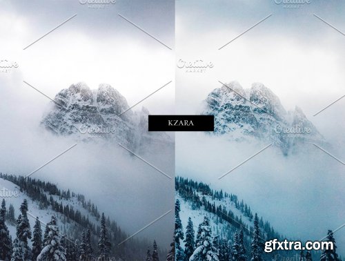 CreativeMarket - 12 x Lightroom Presets, Winter Blues 5962807