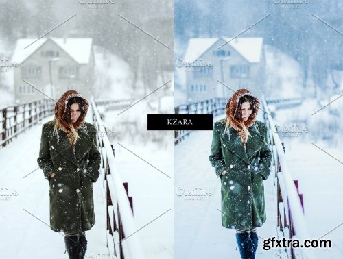 CreativeMarket - 12 x Lightroom Presets, Winter Blues 5962807