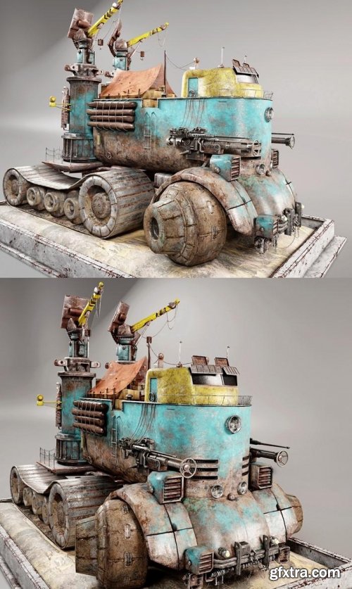 Post Apocalyptic Car