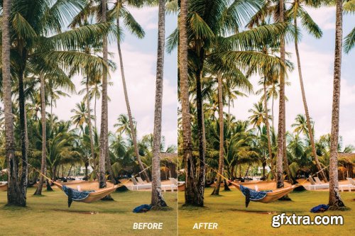 Coconut Mobile and Desktop Lightroom Presets