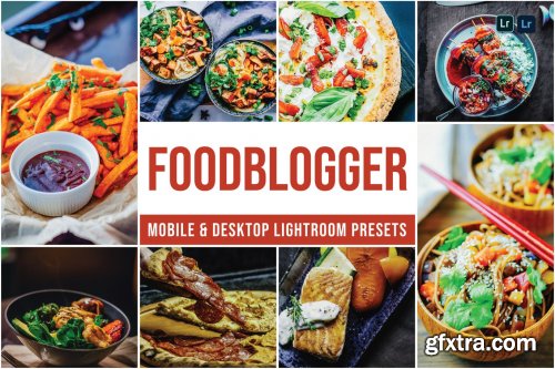 Foodblogger Mobile and Desktop Lightroom Presets