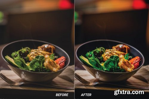 Foodblogger Mobile and Desktop Lightroom Presets