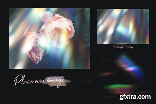 CreativeMarket - Prism Light Leak Overlays 6127406