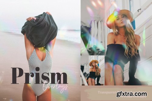 CreativeMarket - Prism Light Leak Overlays 6127406