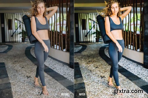 Exercise Mobile and Desktop Lightroom Presets