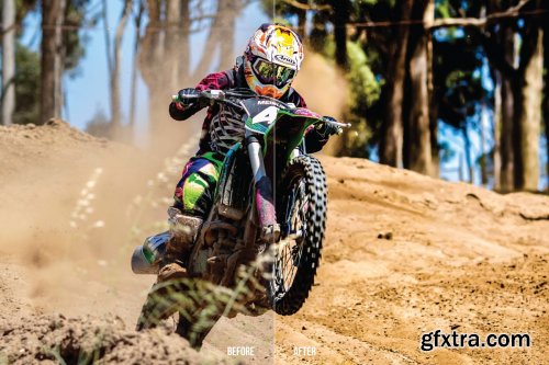 Motocross Mobile and Desktop Lightroom Presets