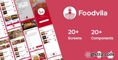 CodeCanyon - Foodvila - React Native Template - 31695997