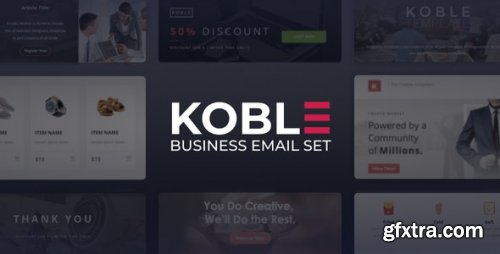 Themeforest - Koble | Business Email Set - 7902937 (UPDATED!!!)