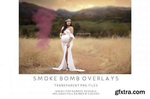 CreativeMarket - Smoke Bomb Overlays 4465429