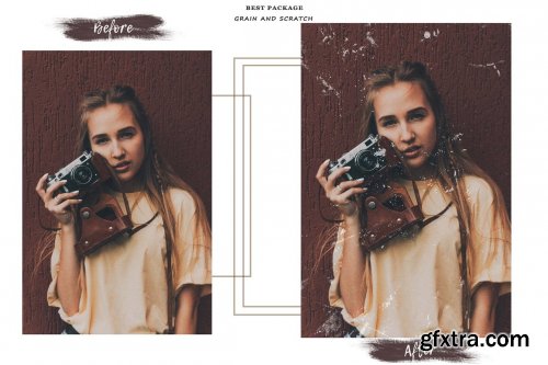 CreativeMarket - 35 Vintage Grain & Scratch Overlays 6037760