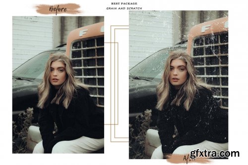 CreativeMarket - 35 Vintage Grain & Scratch Overlays 6037760