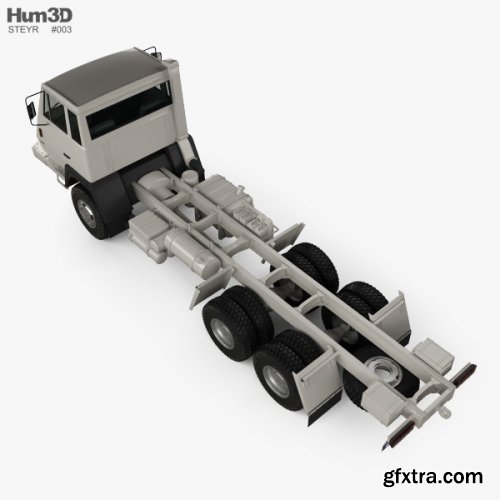 Steyr Plus 91 1491 Chassis Army Truck 1978