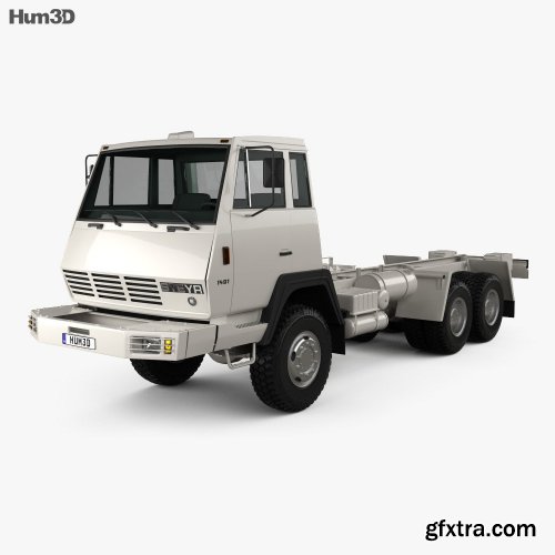 Steyr Plus 91 1491 Chassis Army Truck 1978