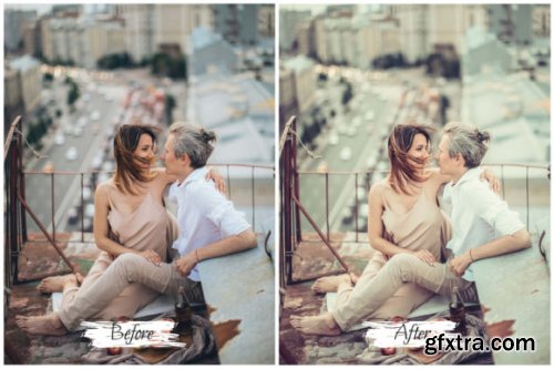 CreativeMarket - 10 Khaki Photoshop Action ACR LUT Filter 5964113