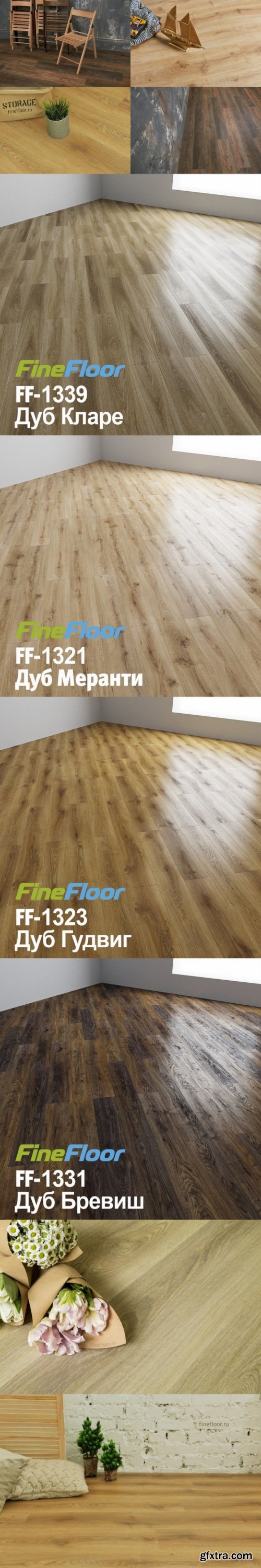 Quartz Vinyl Fine Floor Collection Light