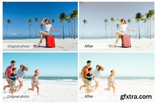 CreativeMarket - Tropical Islands Lightroom Presets 5157498