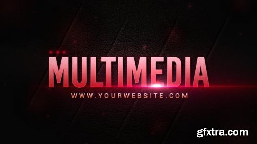 Cinematic title template text effect