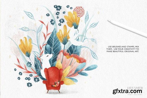 CreativeMarket - Dreamer Artist Kit 6146999