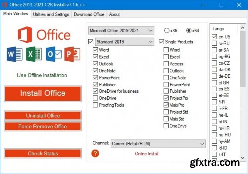 Office 2013-2019 C2R Install / Install Lite 7.1.6