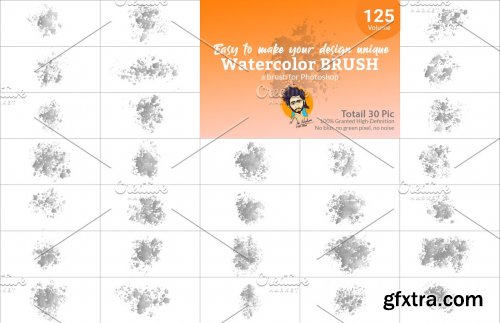 CreativeMarket - Watercolor Brush Bundle Vl 08 5751724