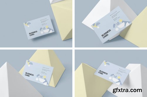 Europe Size Business Card Mockups