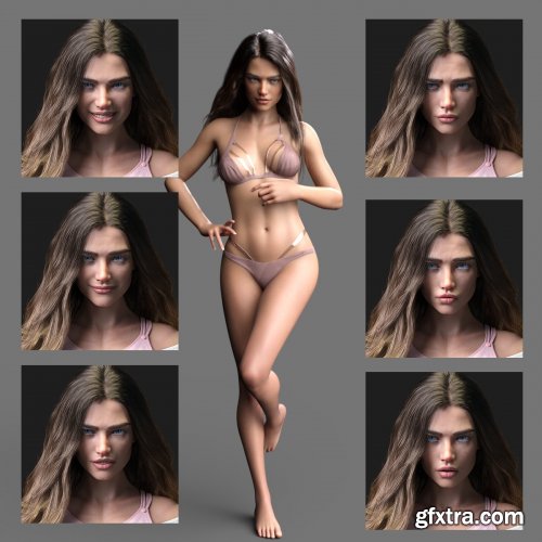 Bella HD for Genesis 8.1 Female