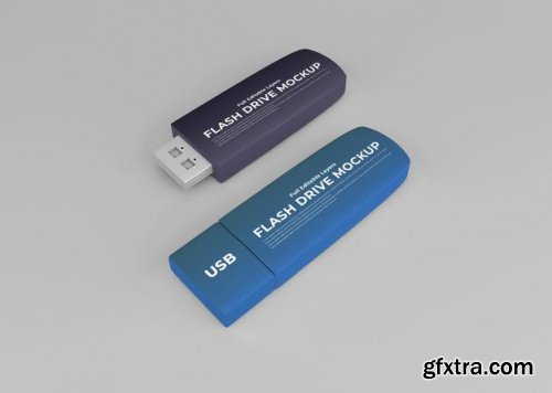 Usb flash drive stick mockup