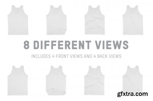 CreativeMarket - Los Angeles Apparel 1815GD Tank Top 6179907