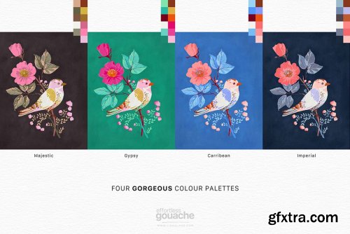 CreativeMarket - Gouache Brushes for Procreate 6146972