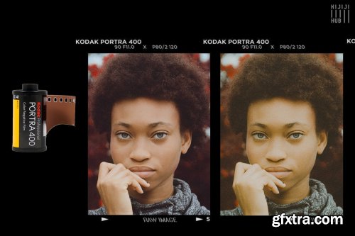 CreativeMarket - 10 Kodak Film Looks for Portraits 6036000