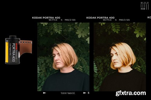 CreativeMarket - 10 Kodak Film Looks for Portraits 6036000